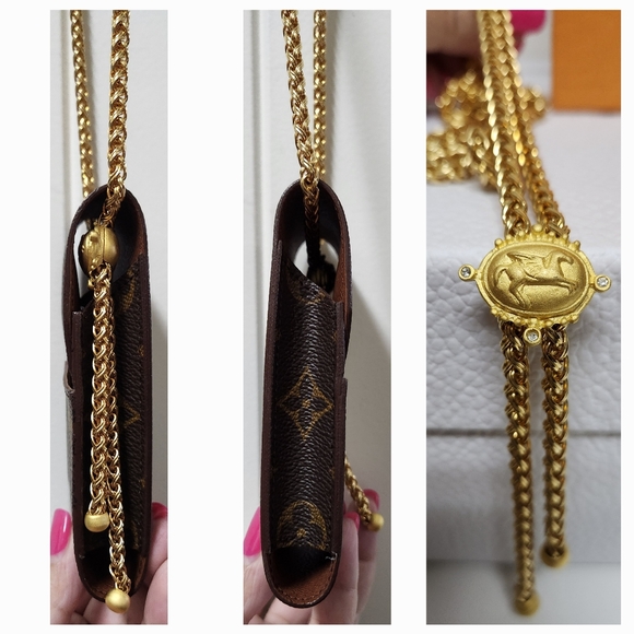 LOUIS VUITTON Monogram Cigarette Case C10030 EUC - Picture 6 of 10